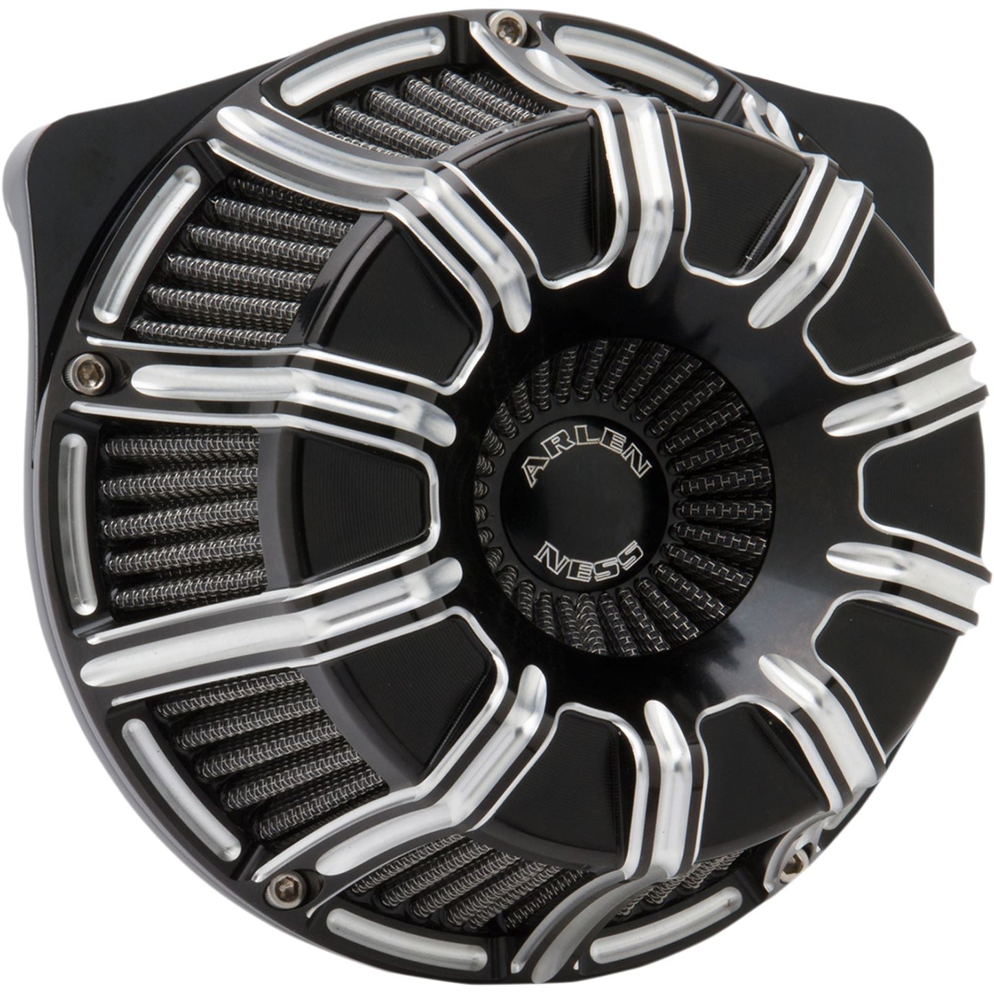 Arlen Ness Air Cleaner 10-Gauge FLT Black 18-941_344529