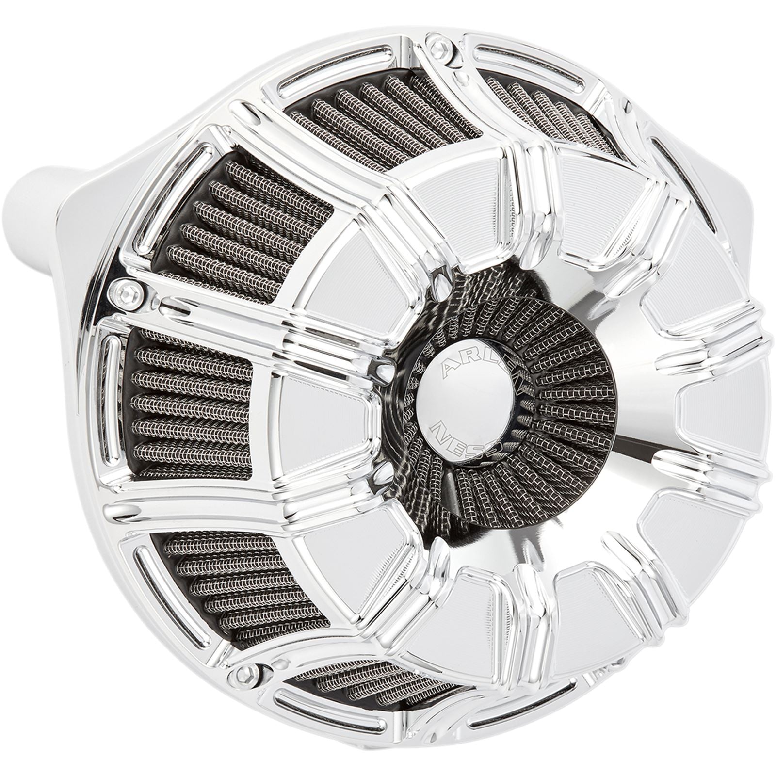 Arlen Ness Air Cleaner 10-Gauge Big Twin Chrome 18-942_344532