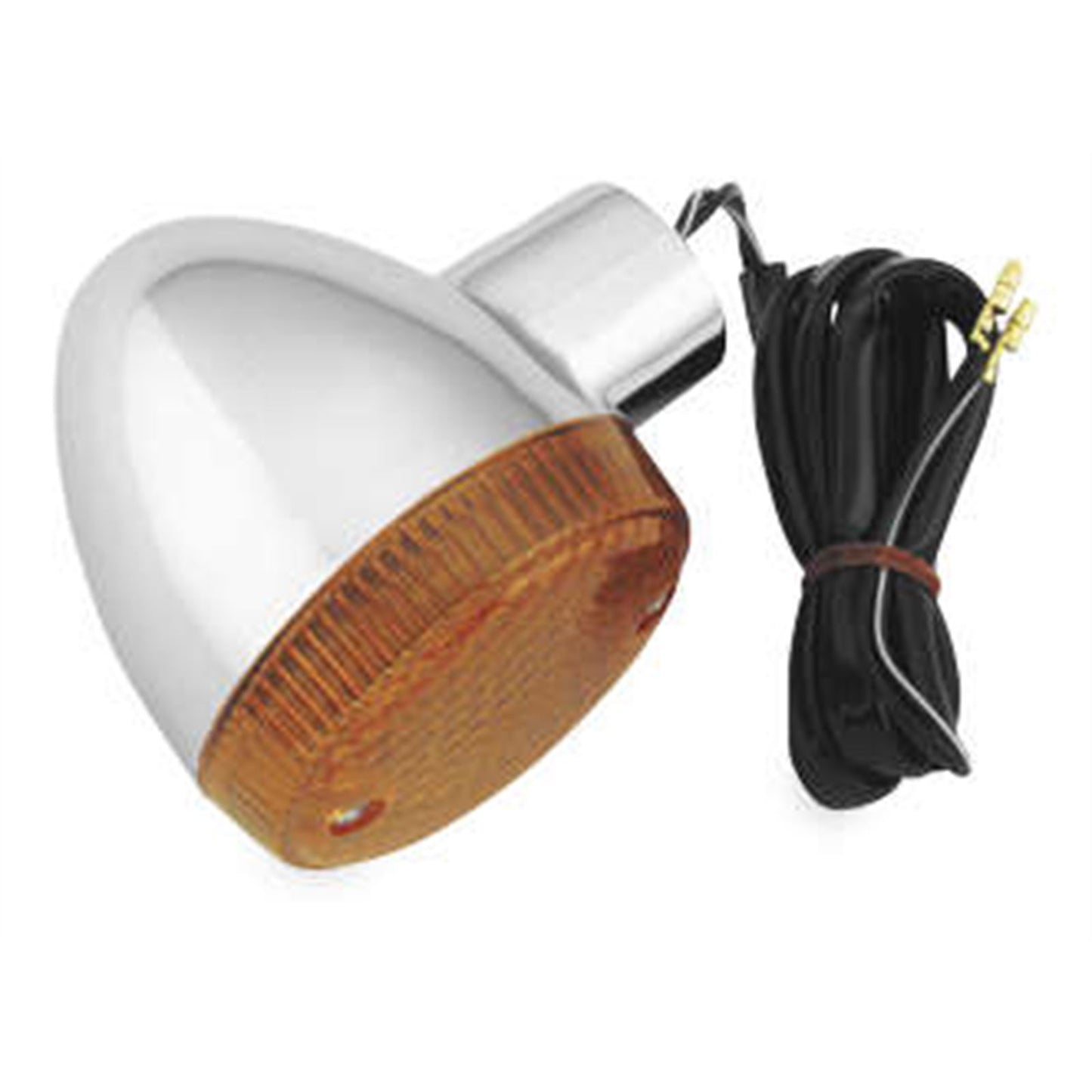 BikeMaster Turn Signals and Lenses - Rear Left - Chrome/Orange 25-1064_90779