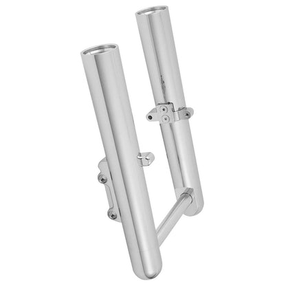 Arlen Ness Hot Legs Fork Legs - Custom Single Disc - Smooth - Chrome 40-501_90872