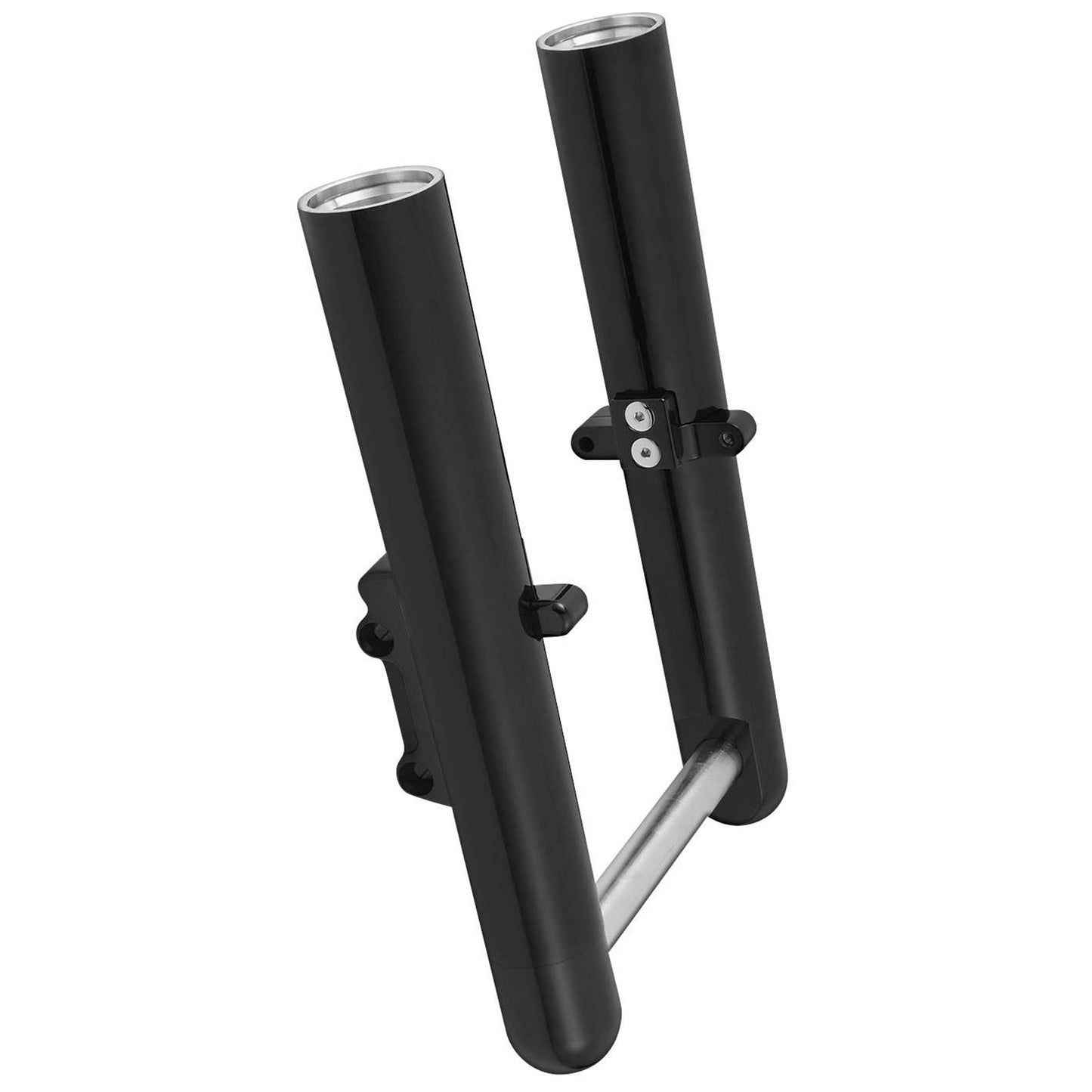 Arlen Ness Hot Legs Fork Legs - Custom Single Disc - Smooth - Black 40-511_90877