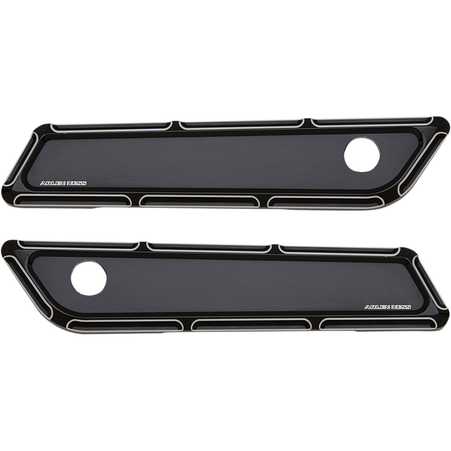 Arlen Ness Beveled Latch Cover - Black 03-585_345365