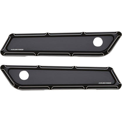 Arlen Ness Beveled Latch Cover - Black 03-585_345365