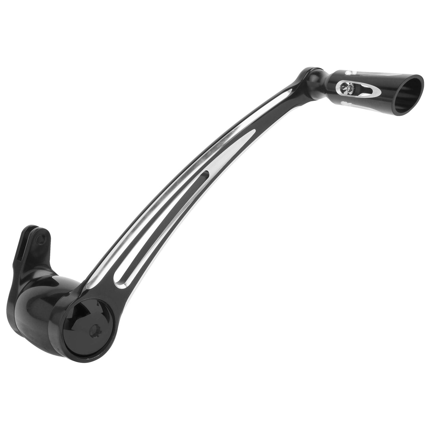 Arlen Ness Brake Arm - Deep Cut - Black - '14-'19 FL 19-764_90910