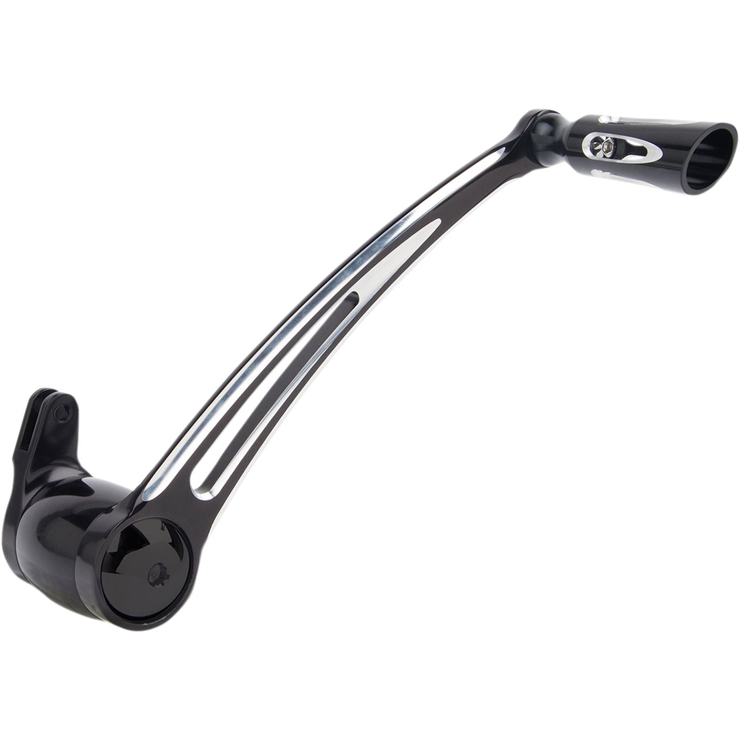 Arlen Ness Brake Arm - Deep Cut - Black - '14-'19 FL 19-764_344934