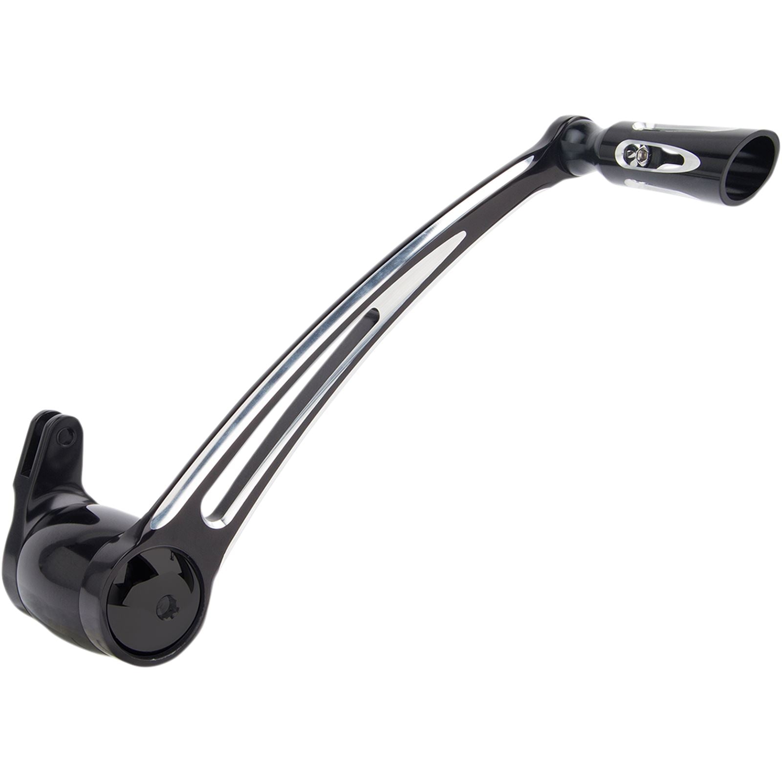 Arlen Ness Brake Arm - Deep Cut - Black - '14-'19 FL 19-764_344934
