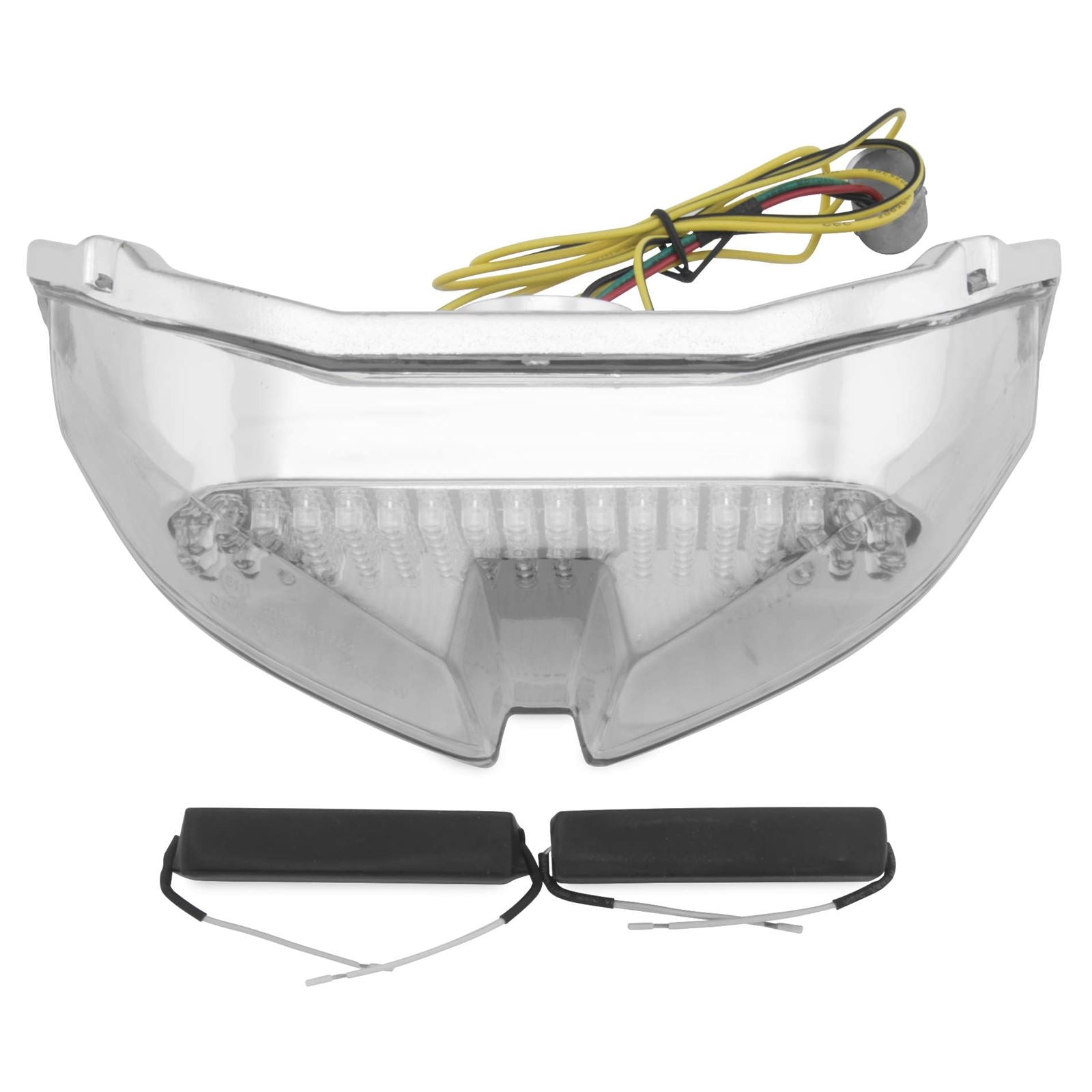 BikeMaster Integrated and Sequential Taillights - Integrated Clear TZY-202-INT_91024