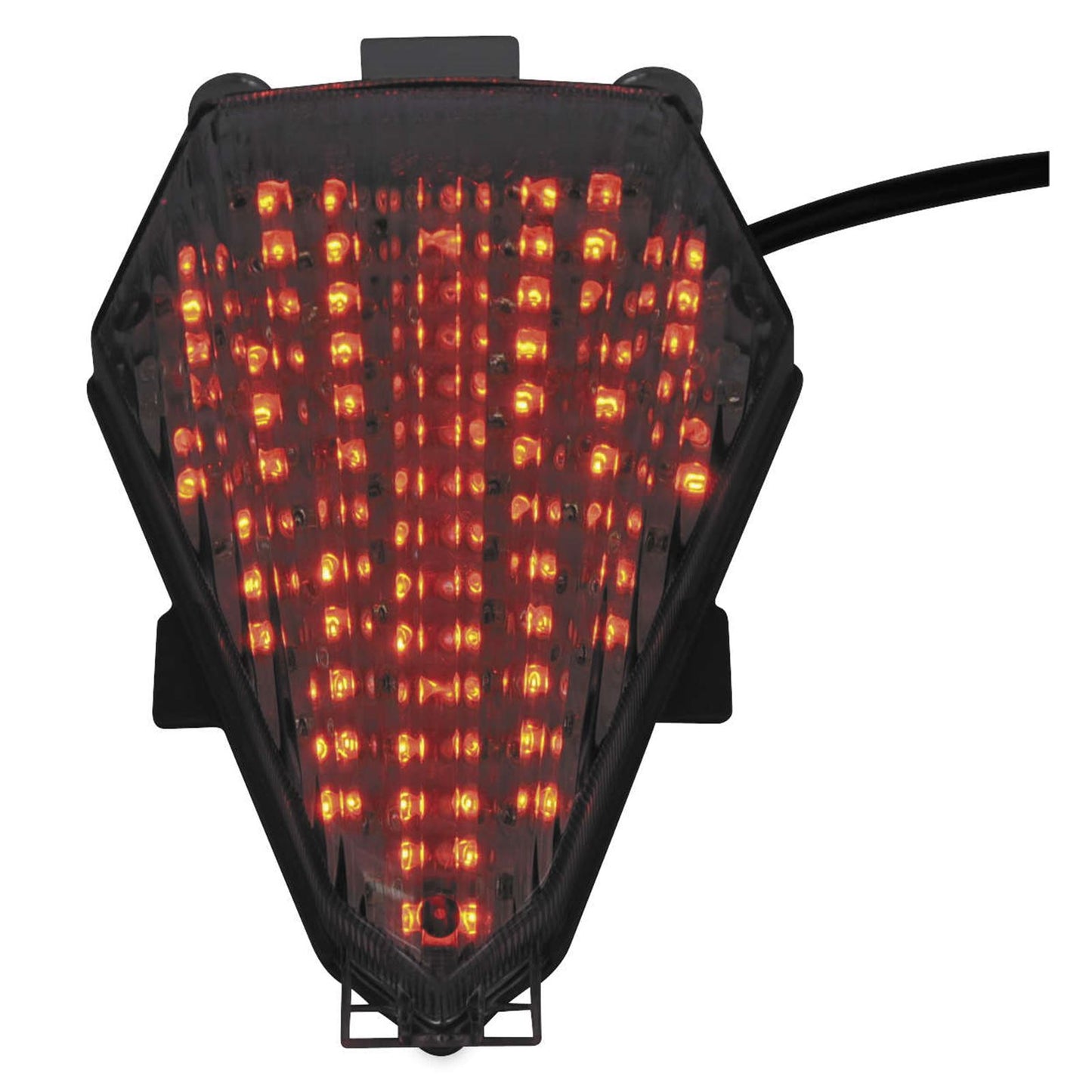BikeMaster Integrated and Sequential Taillights - Integrated Clear TZY-238-INT_91030