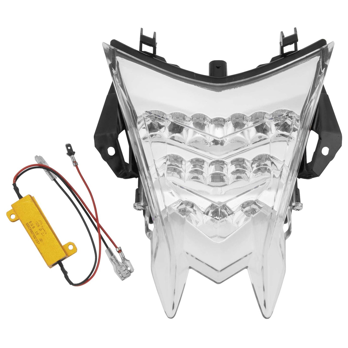 BikeMaster Integrated and Sequential Taillights - Integrated Clear TZBMW-302-INT_91044