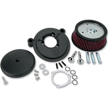 Arlen Ness Big Sucker1 Cover '99-17 Twin Cam Black 18-326_344467