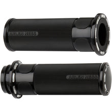 Arlen Ness Black Slot Track Grips for Cable 07-301_344156