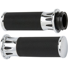 Arlen Ness Chrome Deep Cut Grips for Cable 07-316_344167