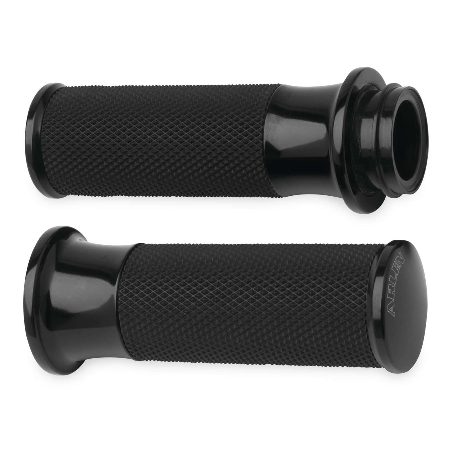 Arlen Ness Black Smoothie Grips for Cable 07-321_91161