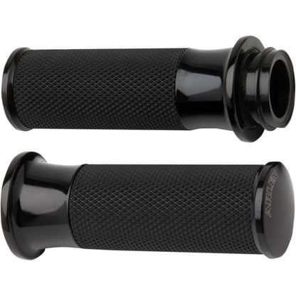 Arlen Ness Black Smoothie Grips for Cable 07-321_344174