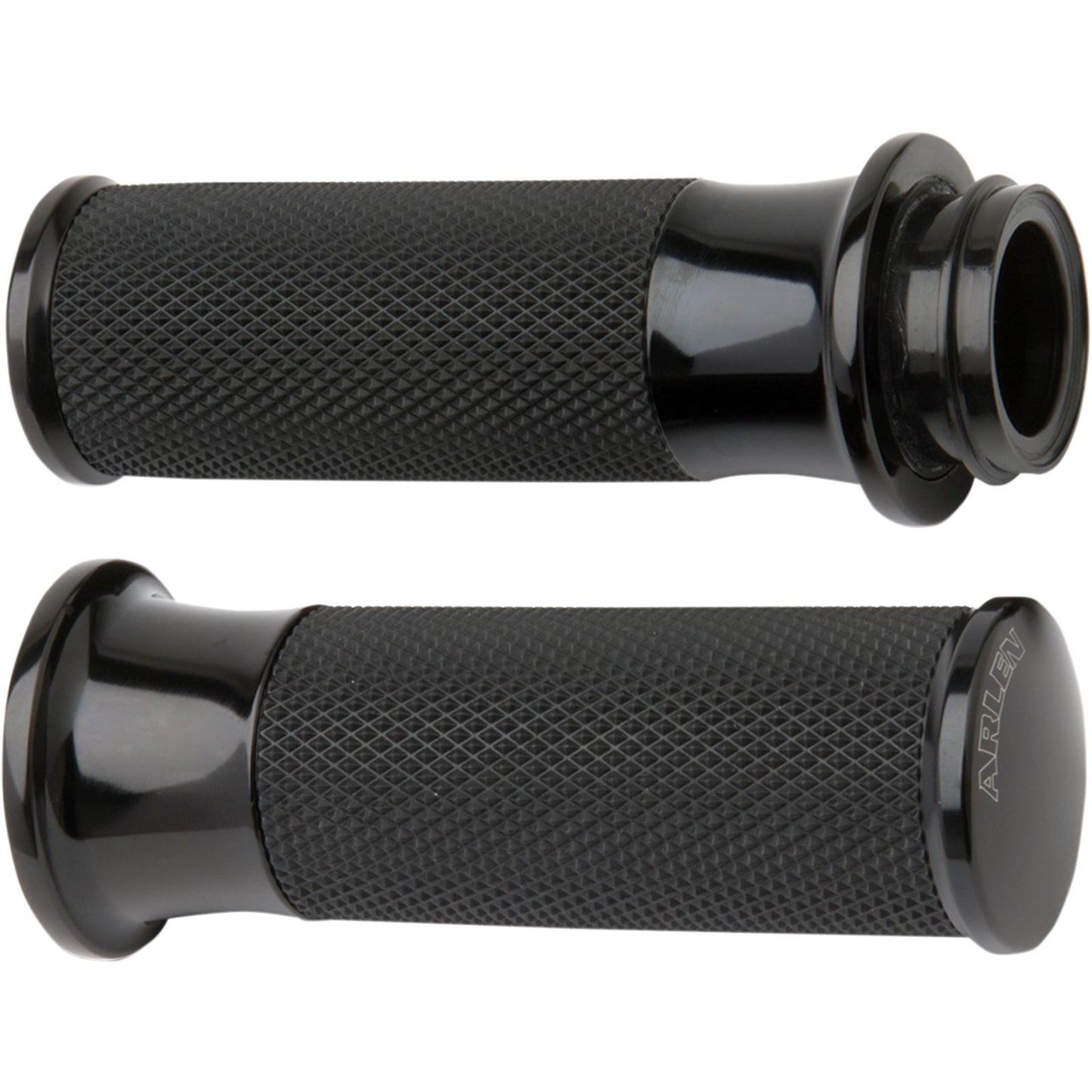 Arlen Ness Black Smoothie Grips for Throttle by Wire 07-323_344176