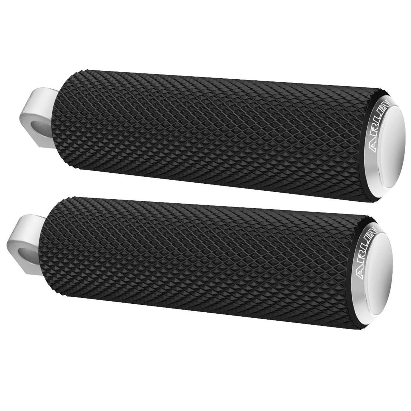 Arlen Ness Footpeg - Knurled - Chrome 07-924_91183