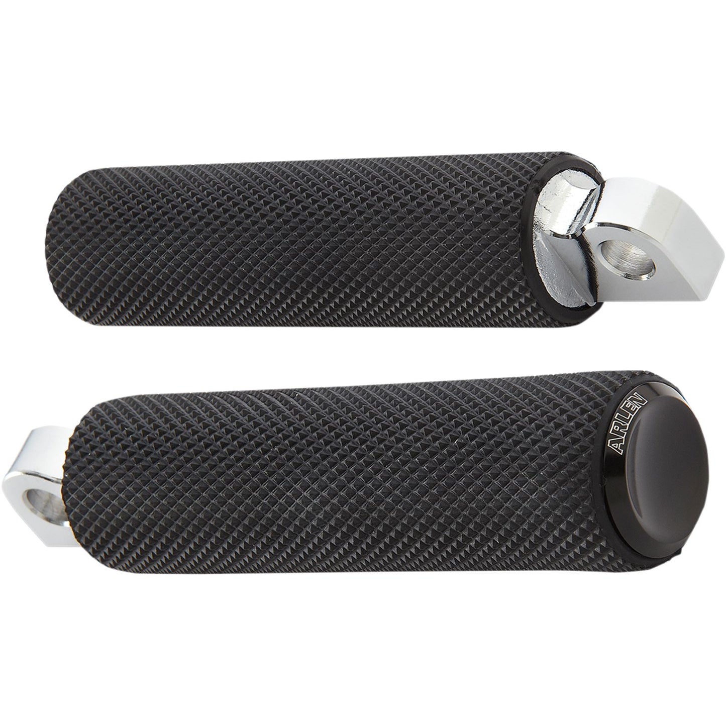 Arlen Ness Footpeg - Knurled - Black 07-925_344983