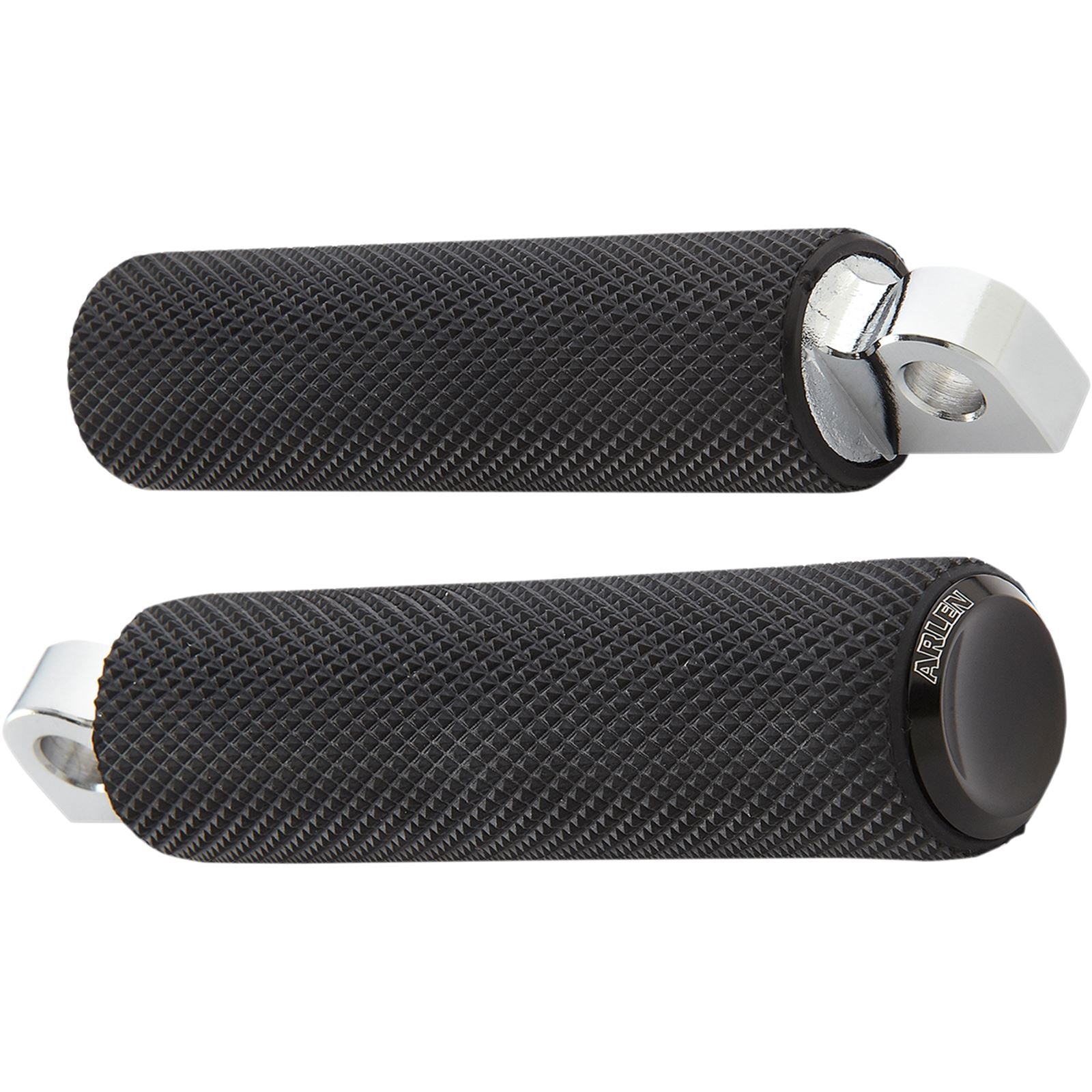 Arlen Ness Footpeg - Knurled - Black 07-925_344983