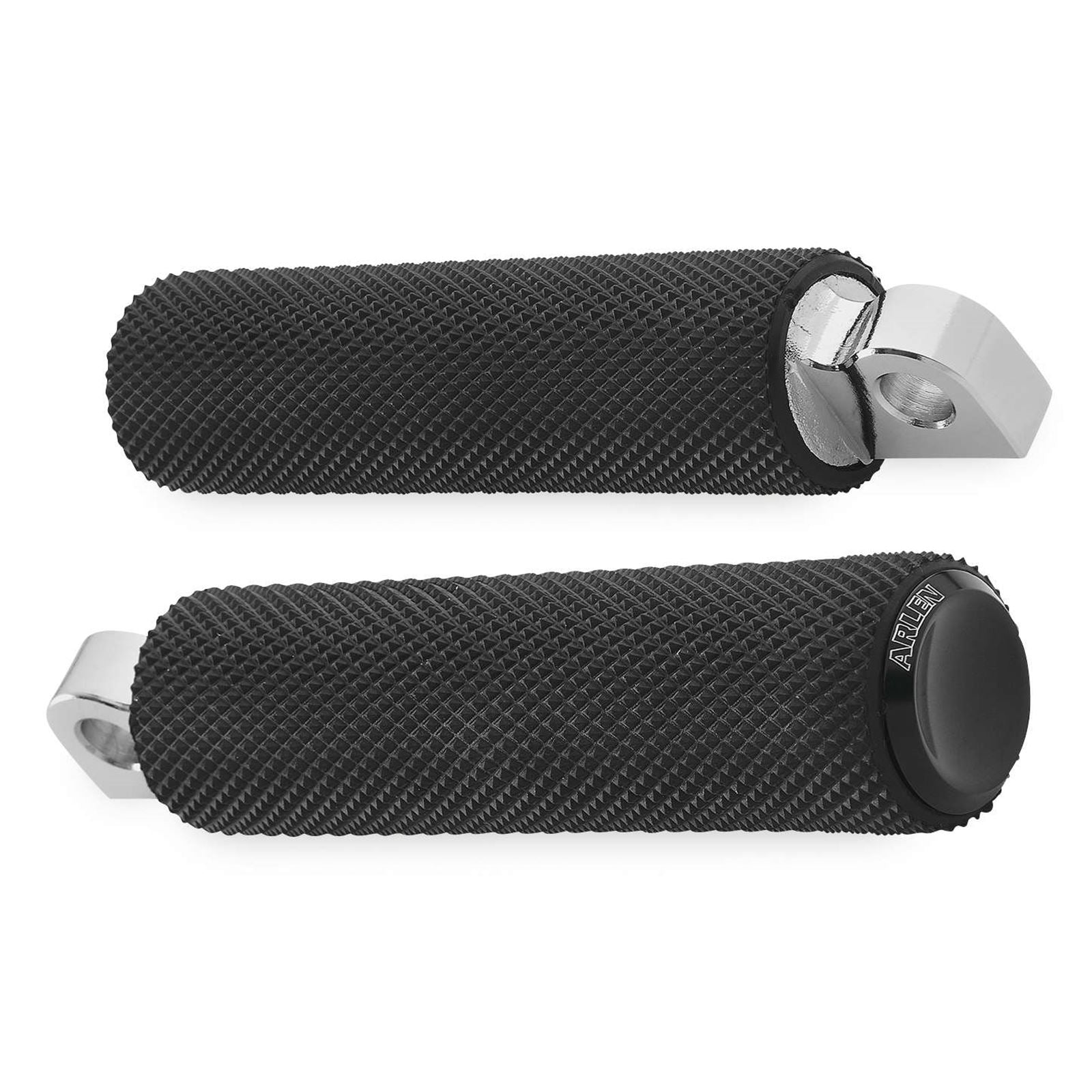 Arlen Ness Footpeg - Knurled - Black 07-925_91185