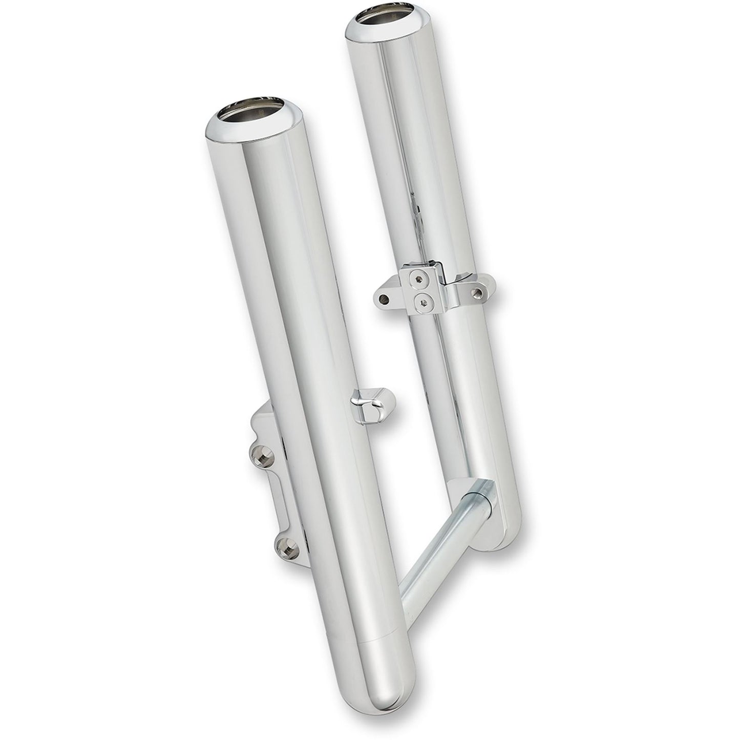Arlen Ness Hot Legs Fork Legs - Custom Single Disc - Smooth - Chrome - '08-'13 06-520_344035