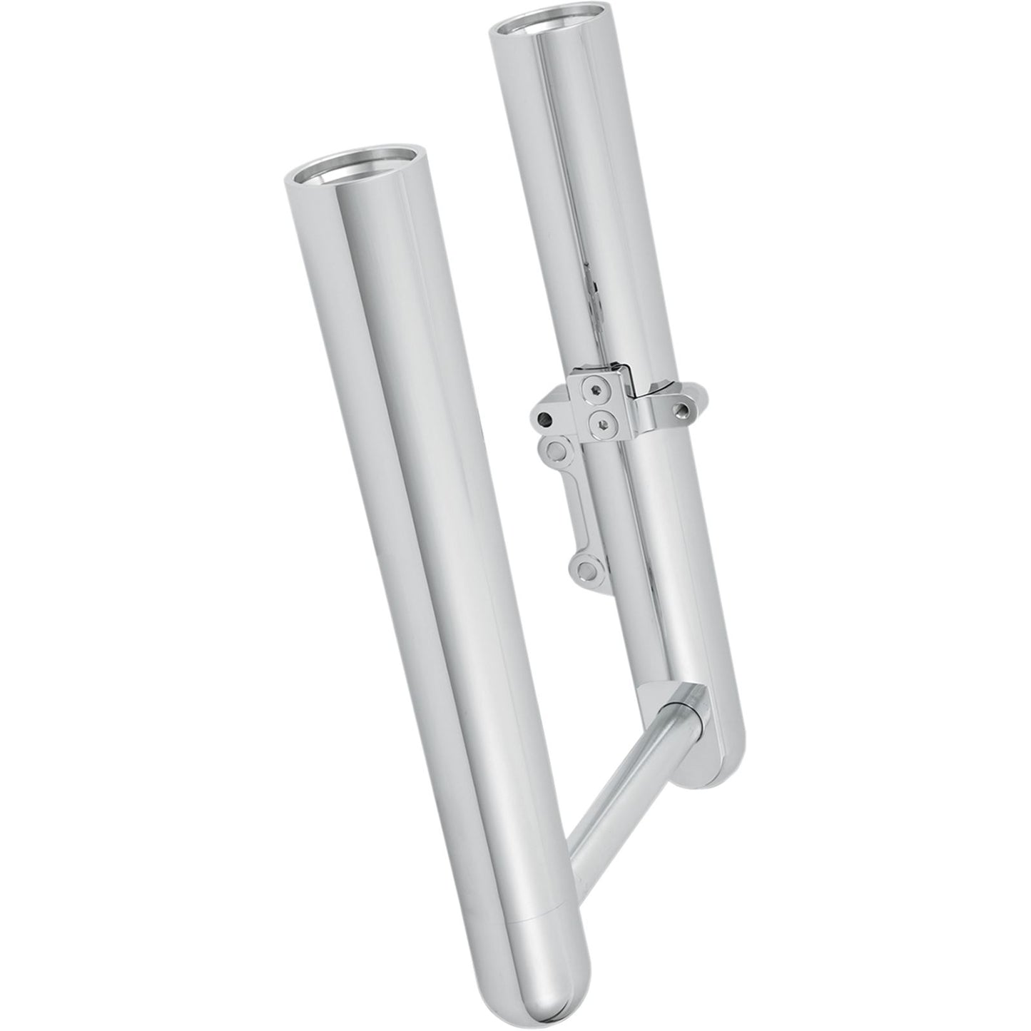 Arlen Ness Hot Legs Fork Legs - Custom Single Disc - Smooth - Chrome -  '07-'17 FLST 06-550_343982