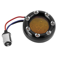 Arlen Ness LED Light Kit for Factory Turn Signal Housing - Amber/White - Black 12-759_91242