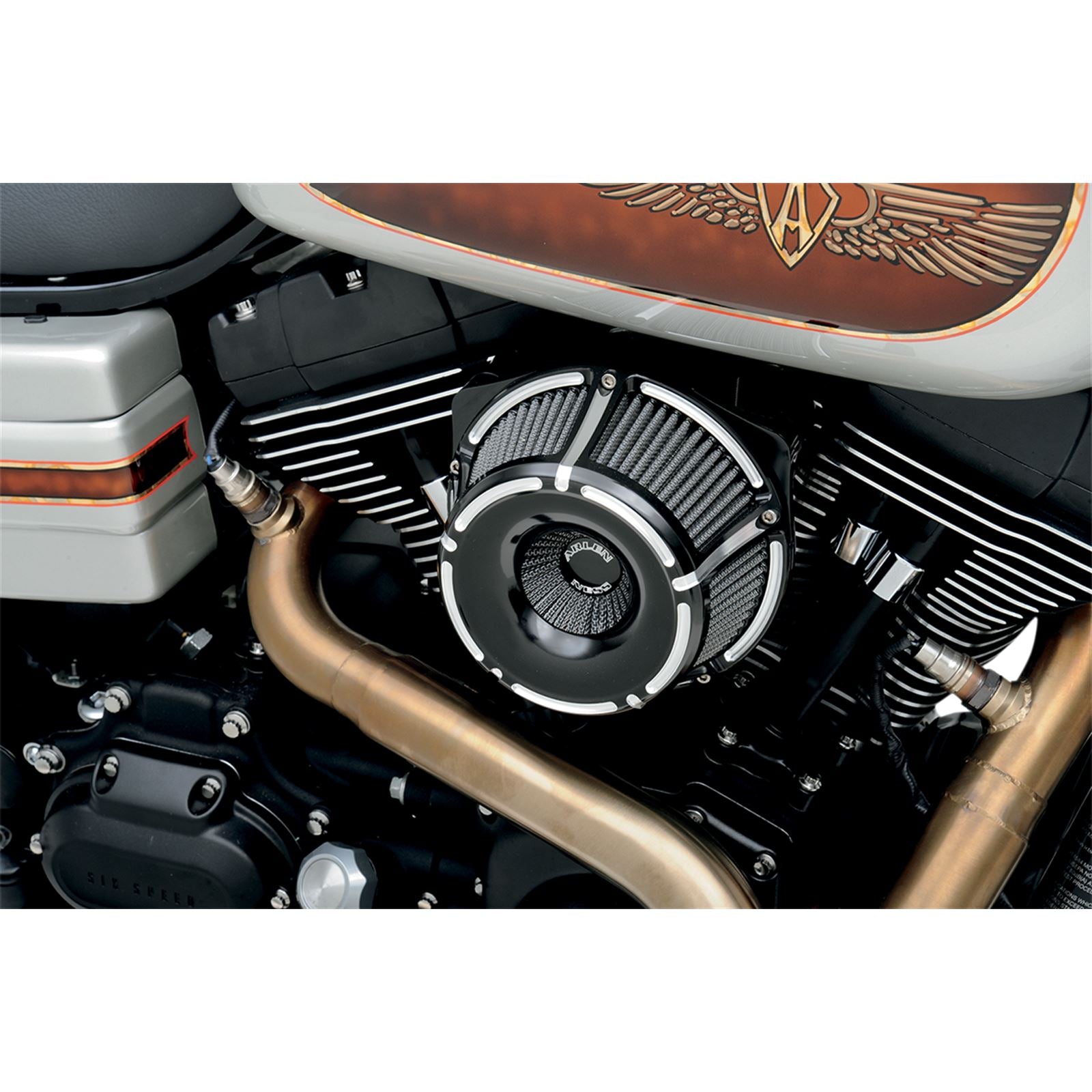 Arlen Ness Air Cleaner Slot-Track '99-17 Big Twin Black 18-923_344495