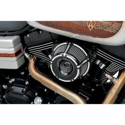 Arlen Ness Air Cleaner Slot-Track '99-17 Big Twin Black 18-923_344495