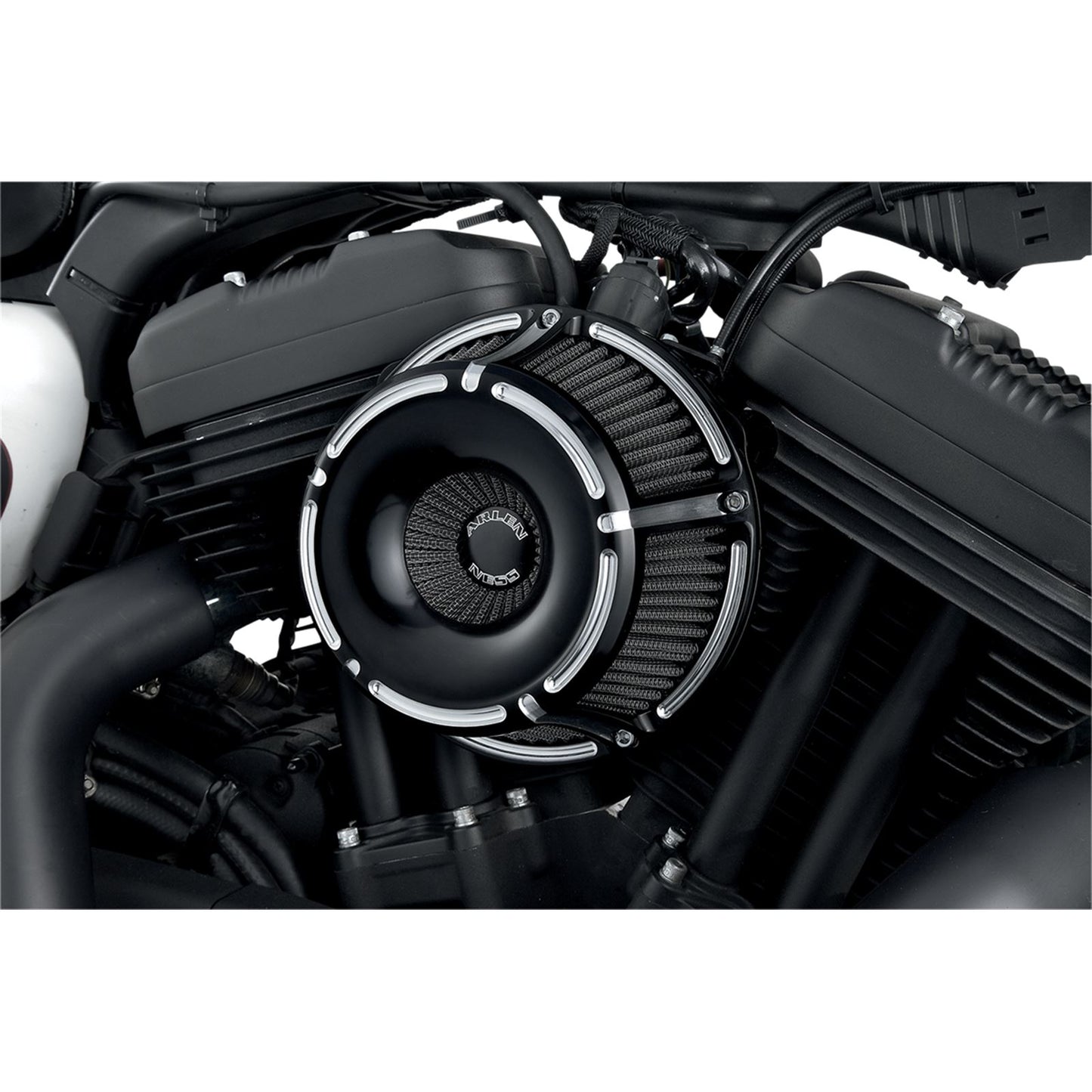 Arlen Ness Air Cleaner Slot-Track '99-17 Big Twin Black 18-923_344498