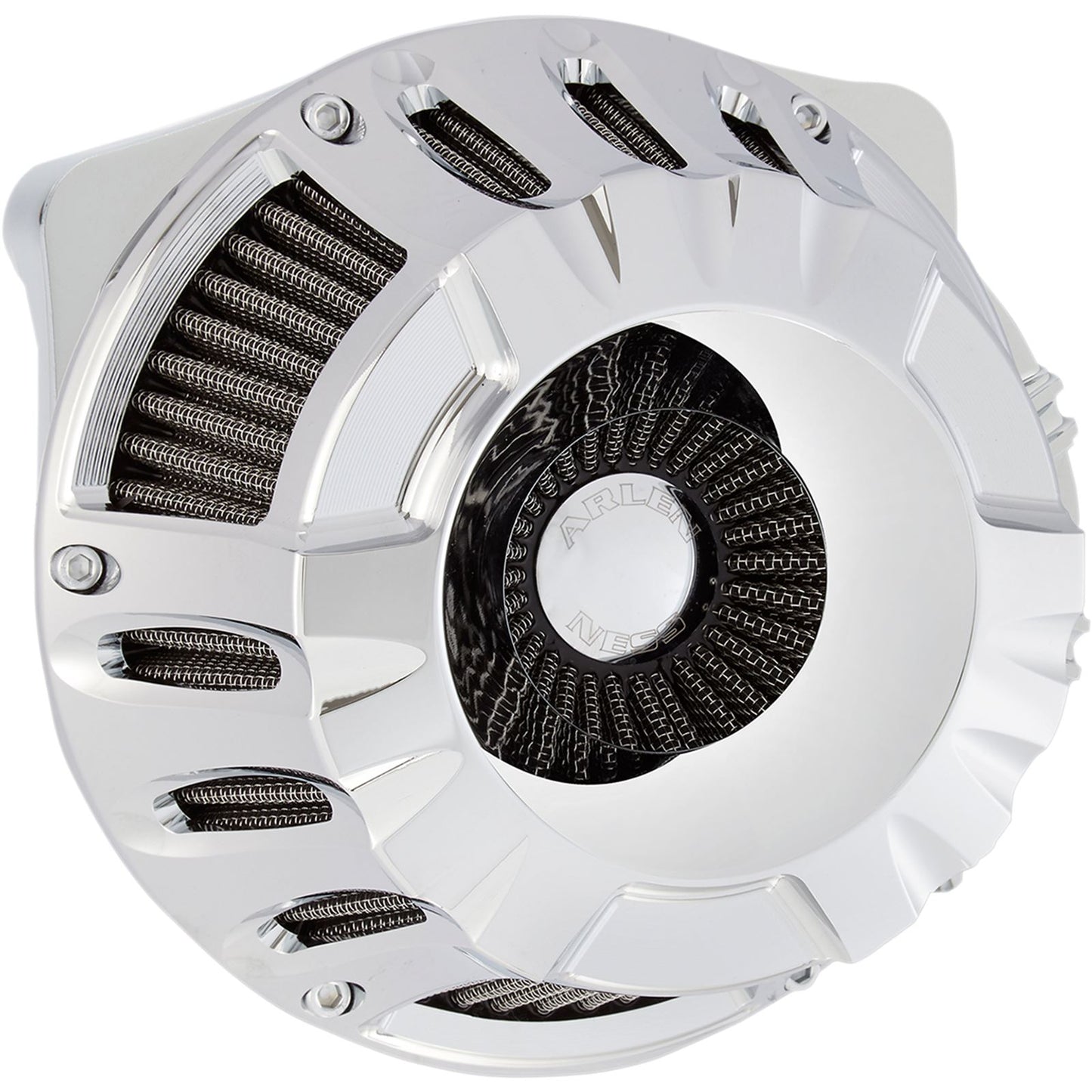 Arlen Ness Air Cleaner Deep Cut  '08-16 FL Chrome 18-926_344511