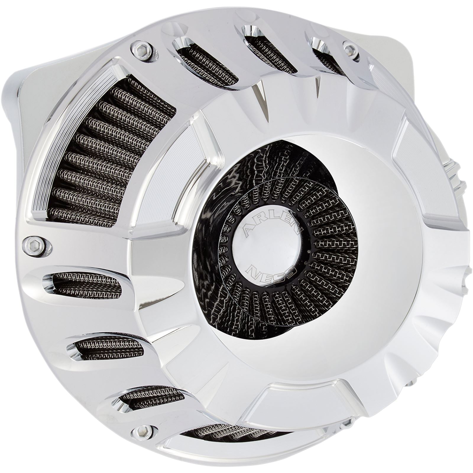 Arlen Ness Air Cleaner Deep Cut  '08-16 FL Chrome 18-926_344511