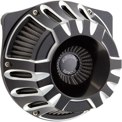 Arlen Ness Air Cleaner Deep Cut '08-16 FL Black 18-927_344514