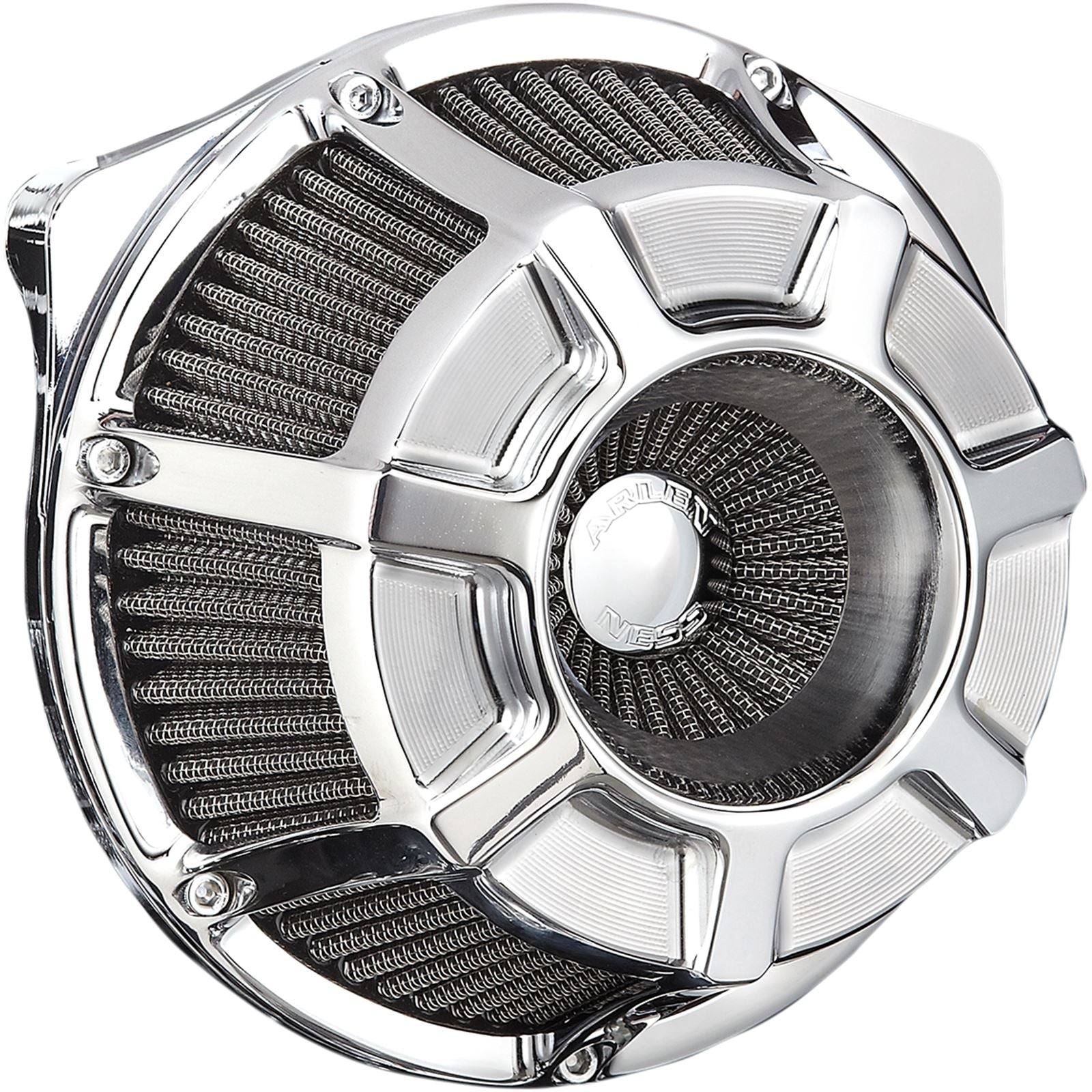 Arlen Ness Air Cleaner Beveled  '08-16FL Chrome [MPN: 18-932]_344518