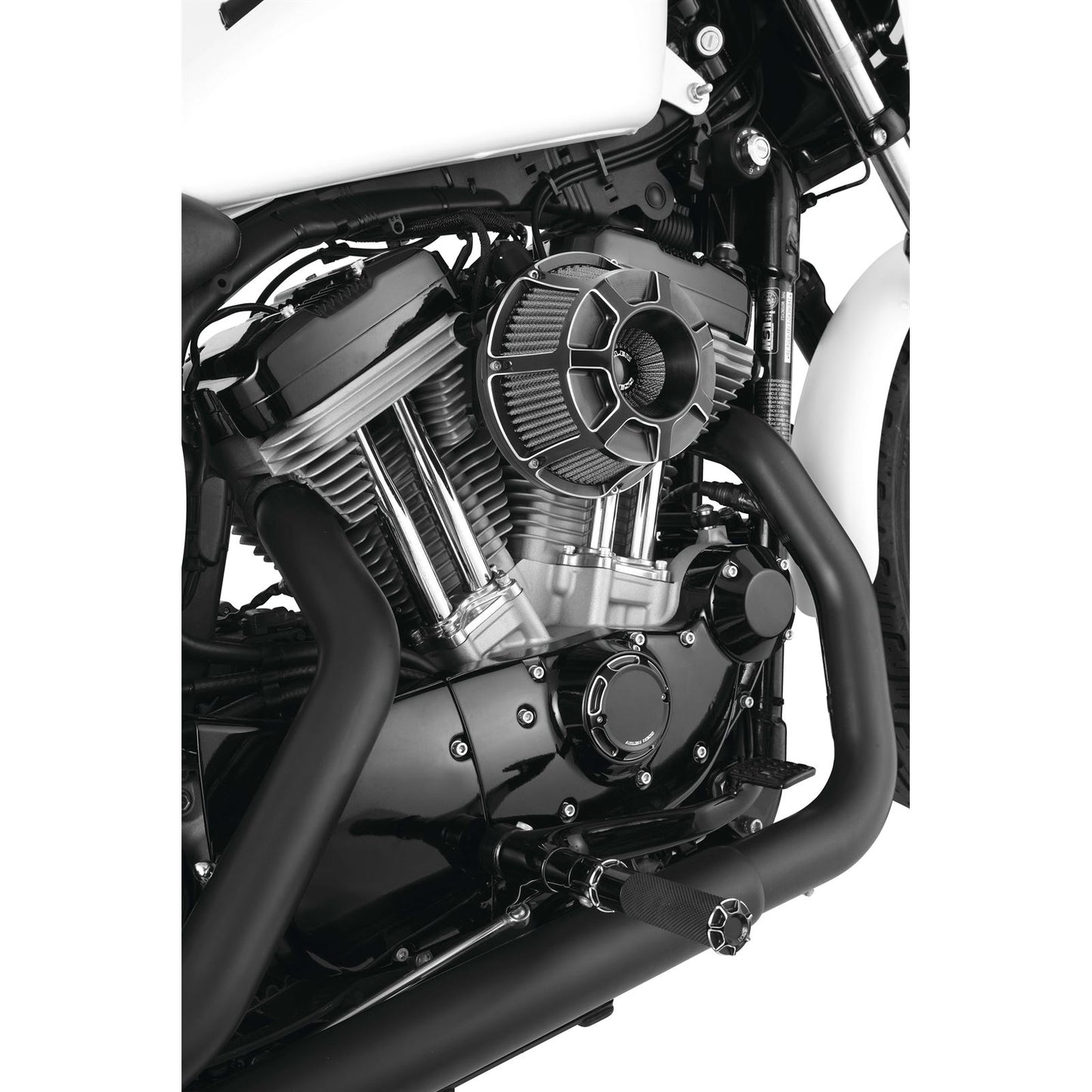 Arlen Ness Air Cleaner Beveled  '08-16FL Black 18-933_91283