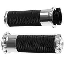 Arlen Ness Chrome Beveled  Grips for Throttle by Wire 07-328_91301