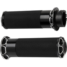 Arlen Ness Black Beveled  Grips for Throttle by Wire 07-329_344184