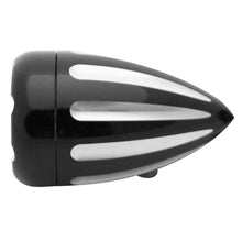 Arlen Ness LED Deep Cut Signals - Black/Amber - Amber Ring 12-753_91327