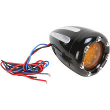Arlen Ness LED Deep Cut Signals - Black/Amber - White Ring 12-765_345185