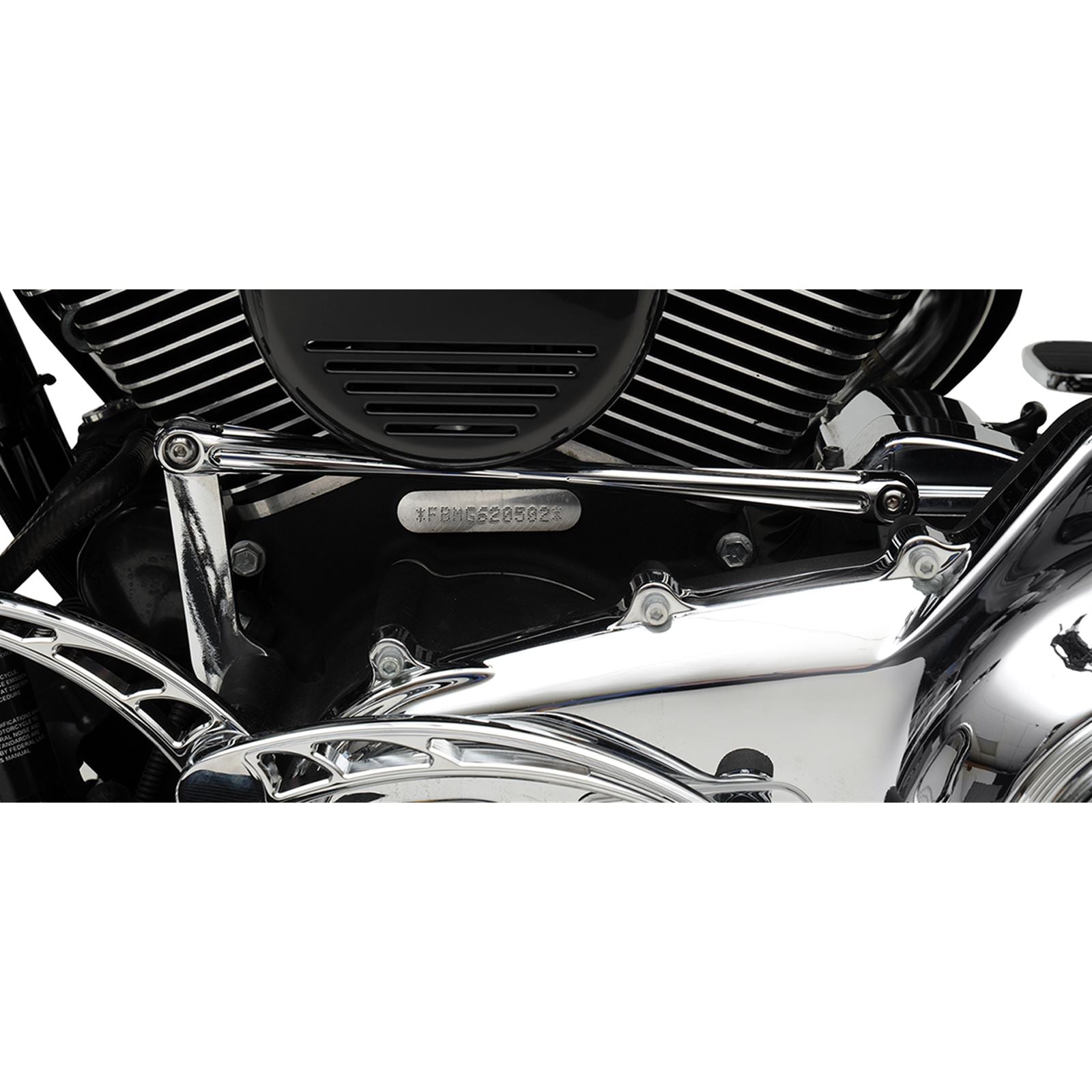 Arlen Ness Shift Rod - Deep Cut - Round - Chrome 19-930_344885