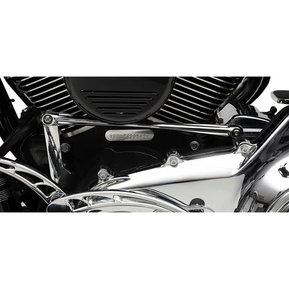 Arlen Ness Shift Rod - Deep Cut - Round - Chrome 19-930_344885