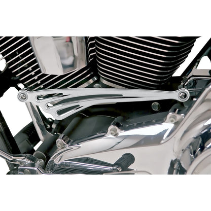 Arlen Ness Shift Rod - Deep Cut - Flat - Chrome 19-912_344879
