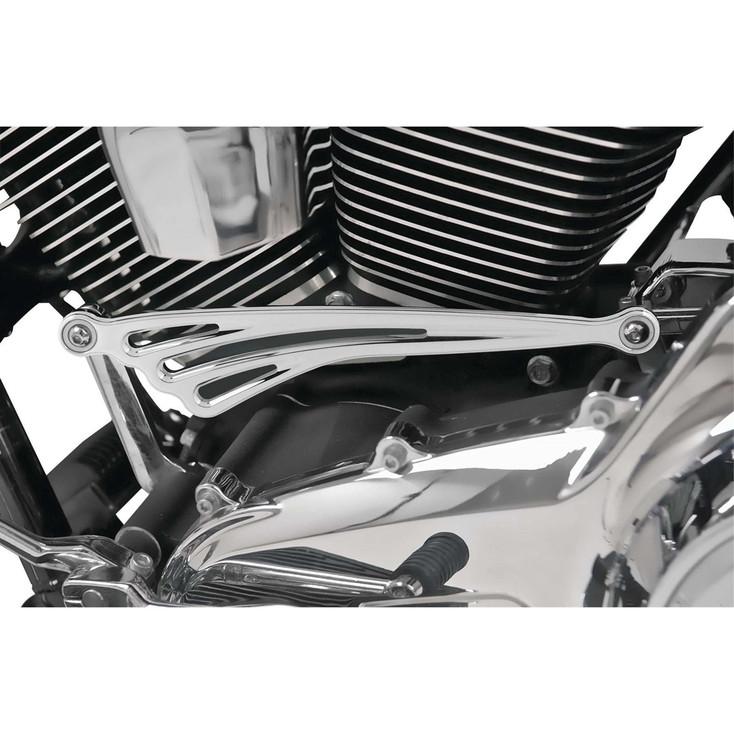 Arlen Ness Shift Rod - Deep Cut - Flat - Chrome 19-912_91334