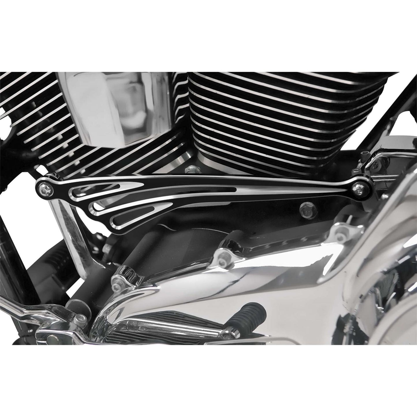 Arlen Ness Shift Rod - Deep Cut - Flat - Black 19-913_91336