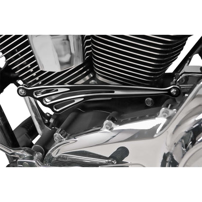 Arlen Ness Shift Rod - Deep Cut - Flat - Black 19-913_91336