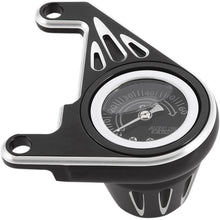 Arlen Ness Oil Pressure Gauge Kit - Deep Cut with Black Anodized Finish 15-668_345294