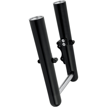 Arlen Ness Hot Legs Fork Legs - Dual Disc - Smooth - Black - '08-'13 FLT 06-502_343973