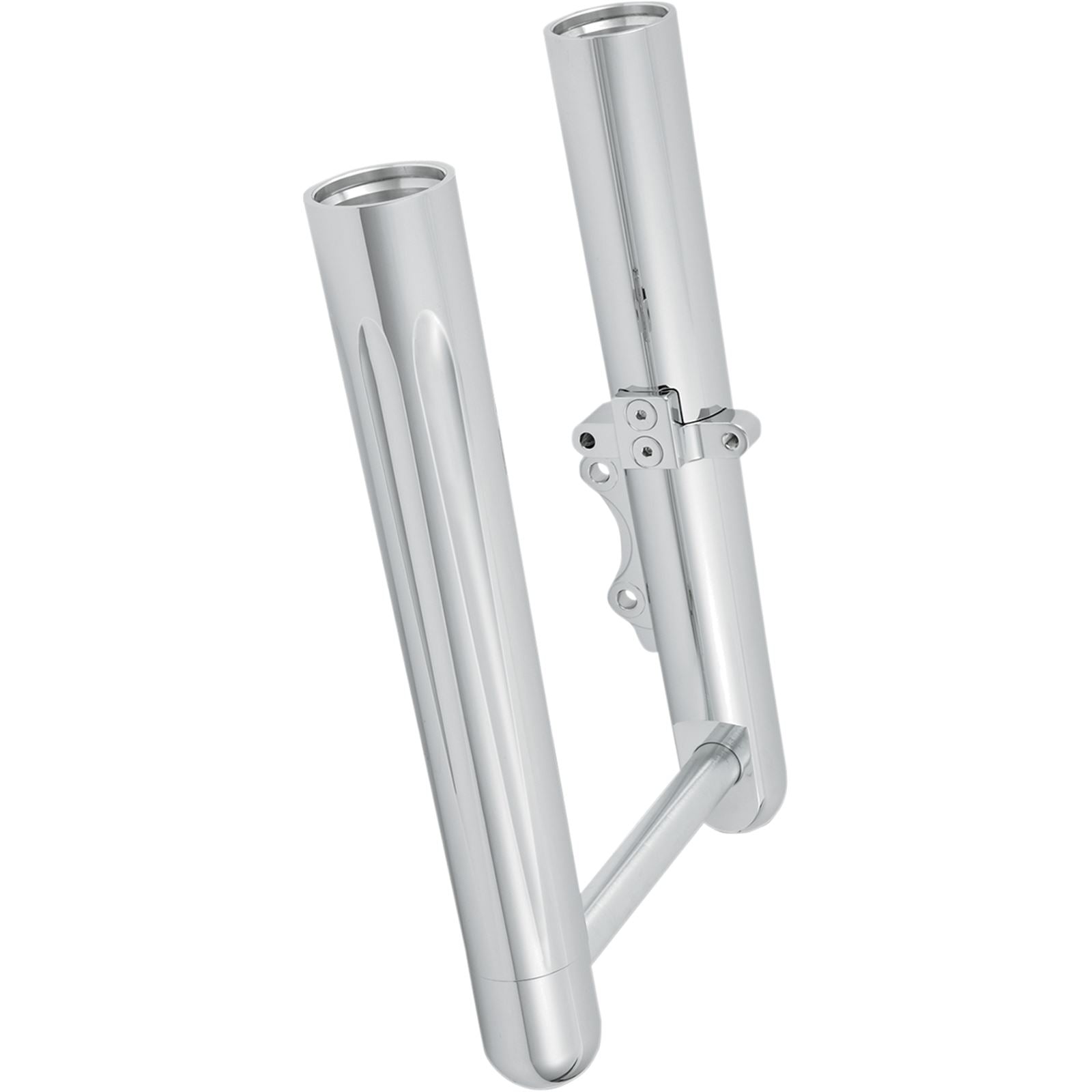 Arlen Ness Hot Legs Fork Legs - Dual Disc - Deep Cut - Chrome - '00-'07 FLT 06-512_343980