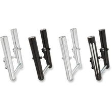 Arlen Ness Hot Legs Fork Legs - Dual Disc - Deep Cut - Black - '00-'07 FLT 06-513_343981