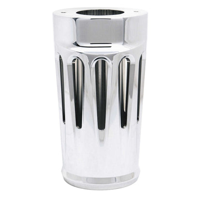 Arlen Ness Deep Cut Fork Boot Covers - Chrome - FLHTD 20-012_91412