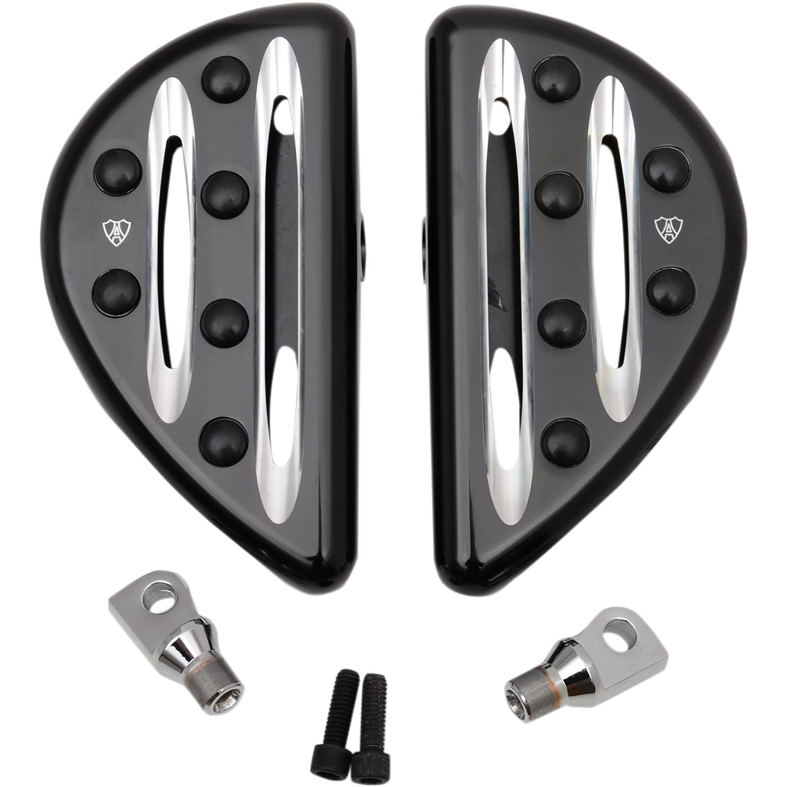 Arlen Ness Universal Floorboard - Deep Cut - Black 06-834_344994